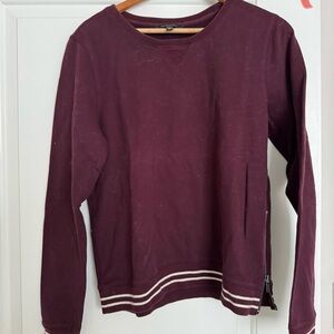 Maroon sweater banana republic